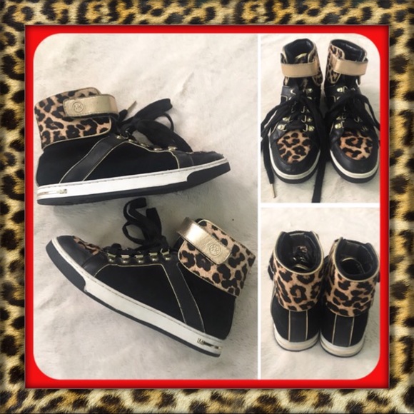 Michael Kors Shoes - Michael Kors Leopard High tops